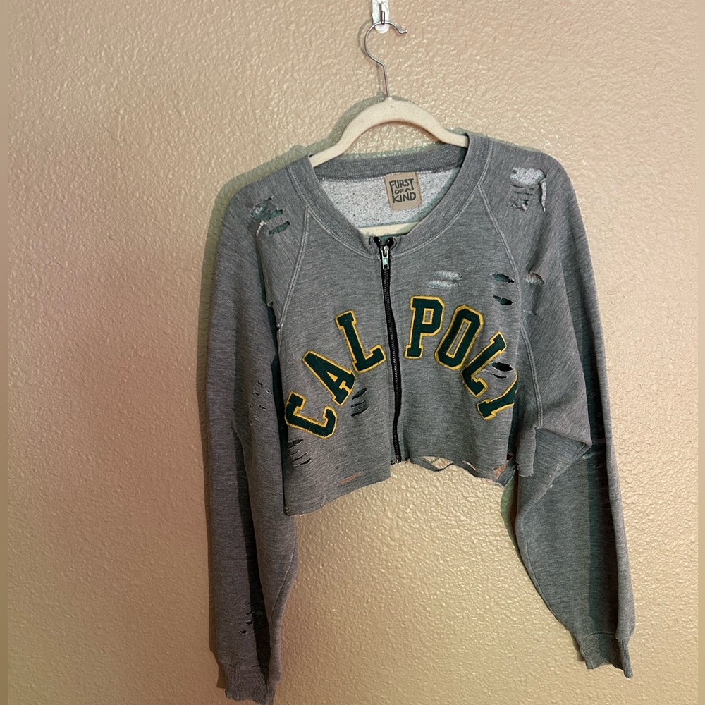 Cal Poly SLO Distressed Jacket - Picture 3 of 5